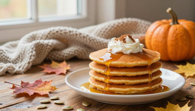 healthy-pumpkin-pancakes