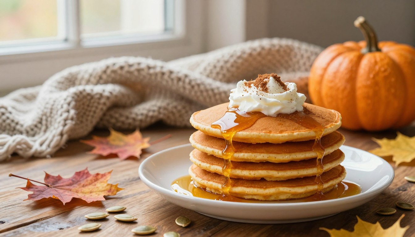 healthy-pumpkin-pancakes